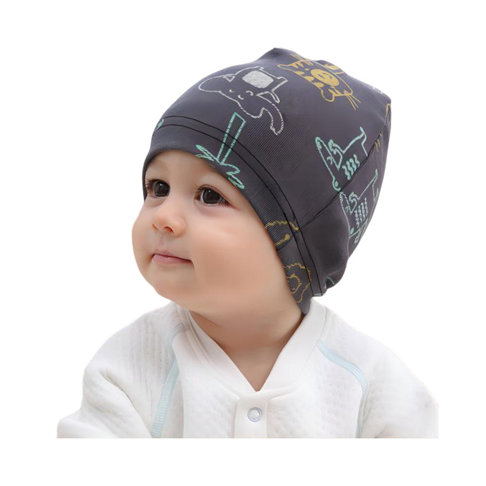 100% Cotton unisex baby beanie hat infant toddler kid hats baby soft cute knit cap nursery beanie