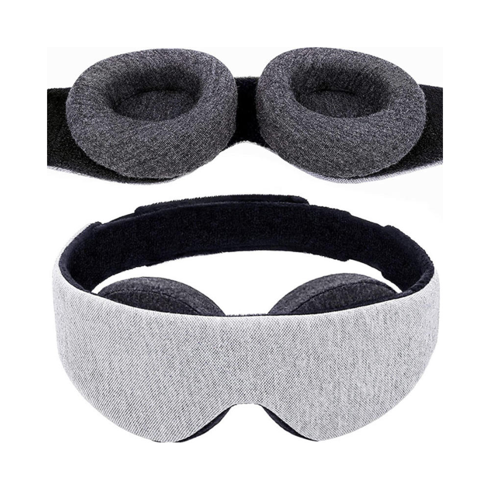 100% Lightblocking eye mask, zero eye pressure, comfortable & adjustable sleeping mask for women men